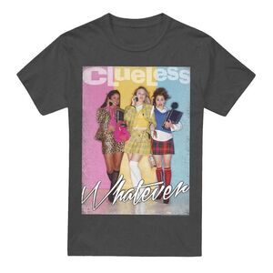 Clueless Unisex Adult Whatever T-Shirt / Charcoal